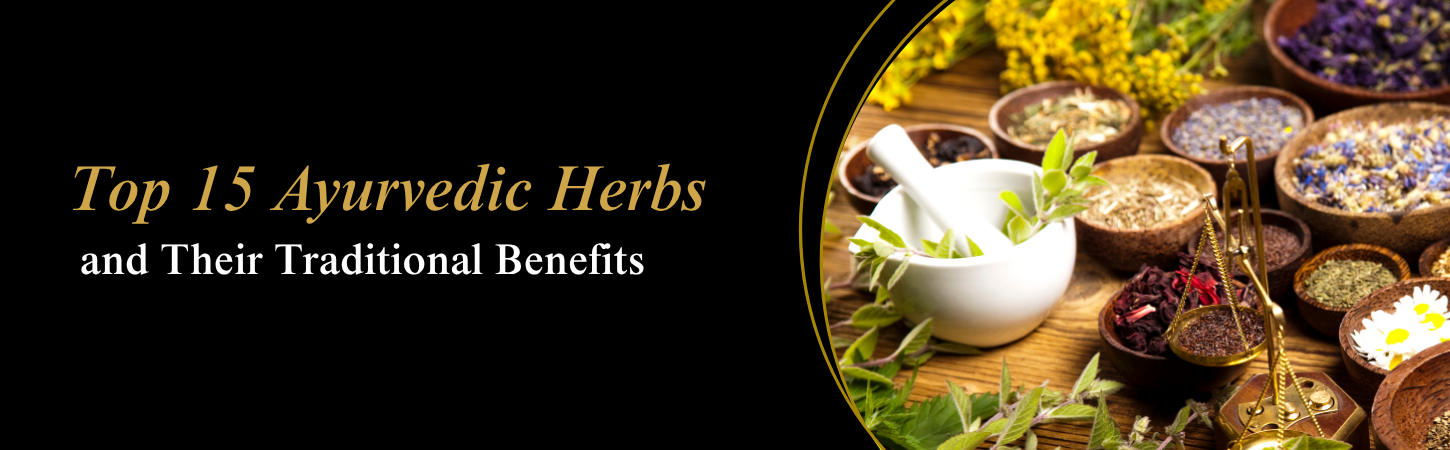 Top 15 Ayurvedic Herbs and Their Traditional Benefits